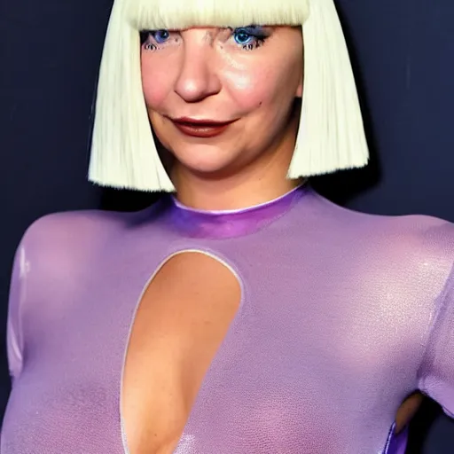 Image similar to Sia furler in a leotard