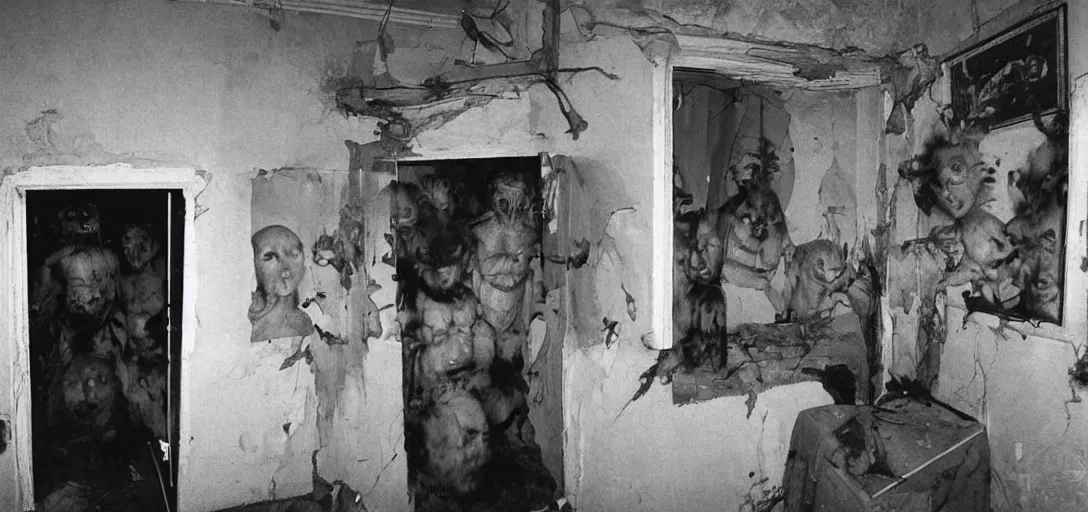 Image similar to demons photograph caught in a house