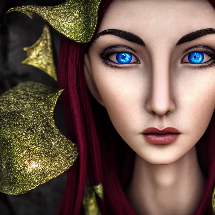 Image similar to photo of a very beautiful!! elf woman, highly detailed, 4 k, hdr, smooth, sharp focus, high resolution, award - winning photo