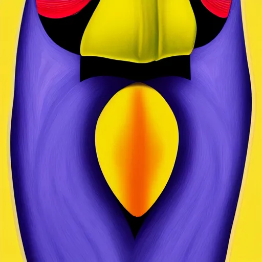 Prompt: woman with toucan beak, hybrid, photograph, illustration