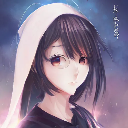 Prompt: anime girl, by jianzhi liu