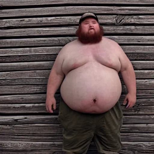 Image similar to big fat obese redneck