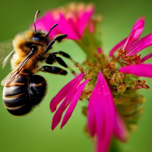 Image similar to action photo of bee, from nature journal, 1 / 1 0 0 0 sec shutter, action photo, sigma 1 0 5 mm f 2. 8