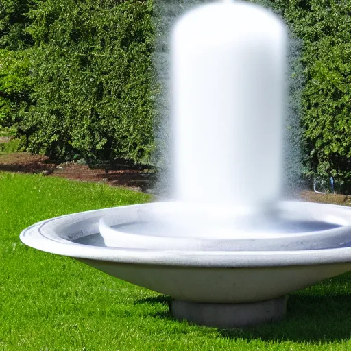 Prompt: waterfountain in the air, ultra resolution