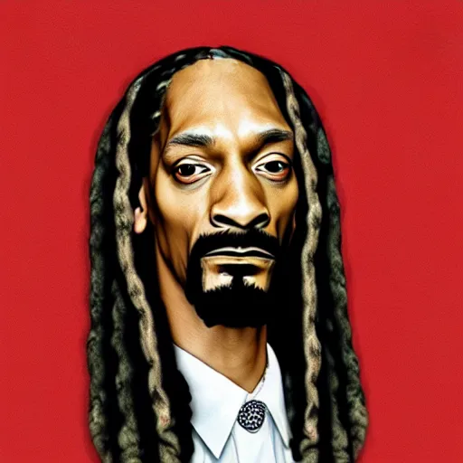 Image similar to a photorealistic portrait of snoop dog as william shakespeare, highly detailed