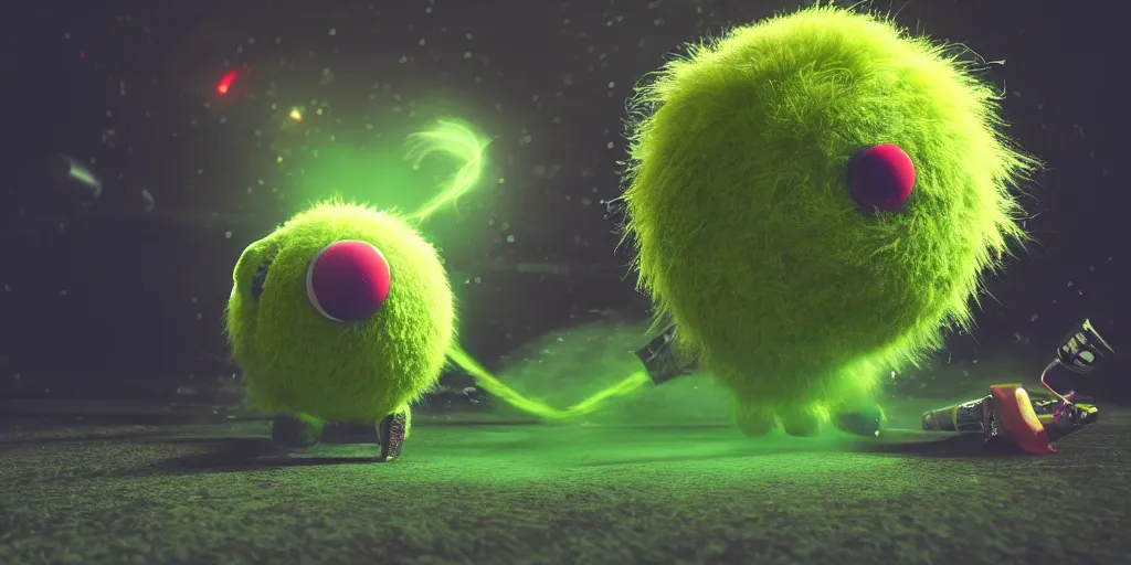 Prompt: a photo of 8 k ultra realistic tennis ball monster, tennis ball monsters, exotic, cinematic lighting, trending on artstation, 4 k, hyperrealistic, focused, high details, unreal engine 5, cinematic,, 3 d render by basil gogos and beeple