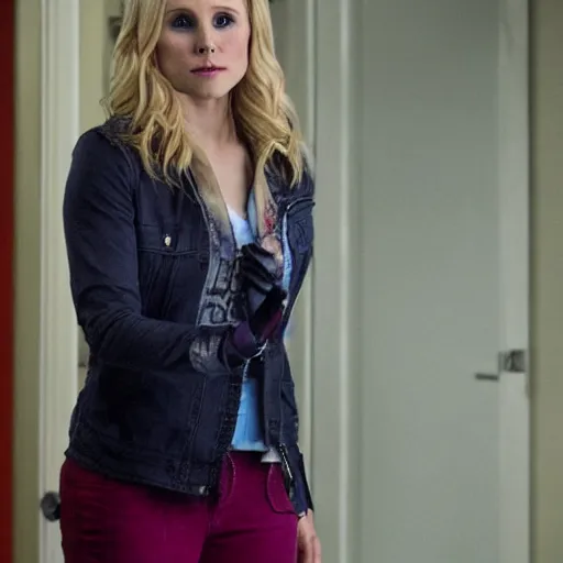 Image similar to kristen bell as olivia moore from the show izombie