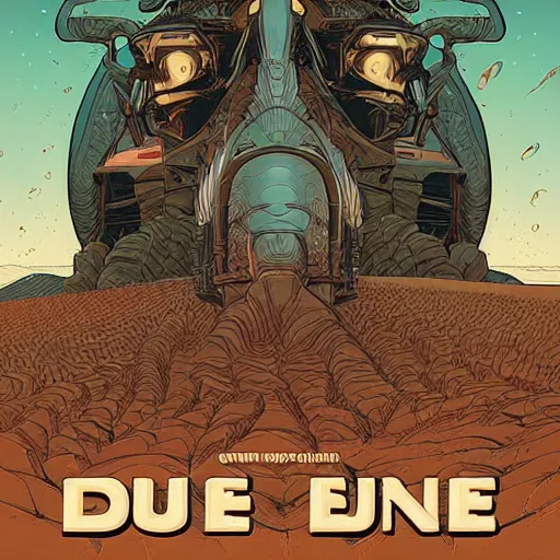 Image similar to dune llustrated by laurie greasley, dan mumford, peter mohrbacher, hyper detailed, trending on cg society, crisp