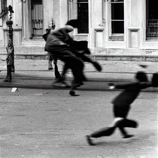 Image similar to the decisive moment, by henri cartier bresson,