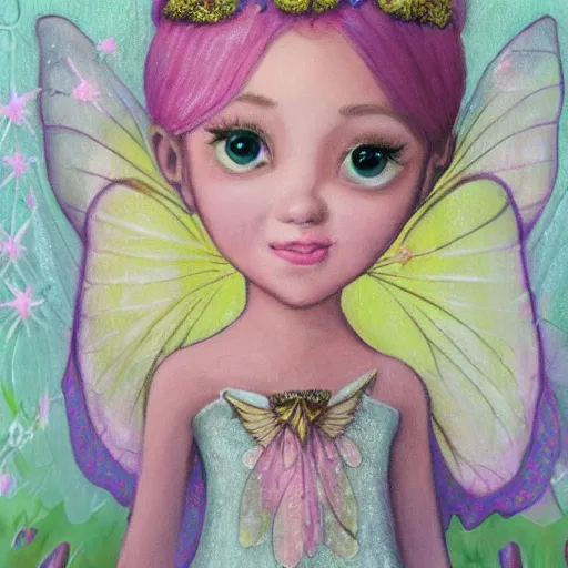 Image similar to portrait of fairy princess