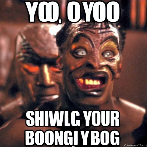 Image similar to yo, how you bing boogey?