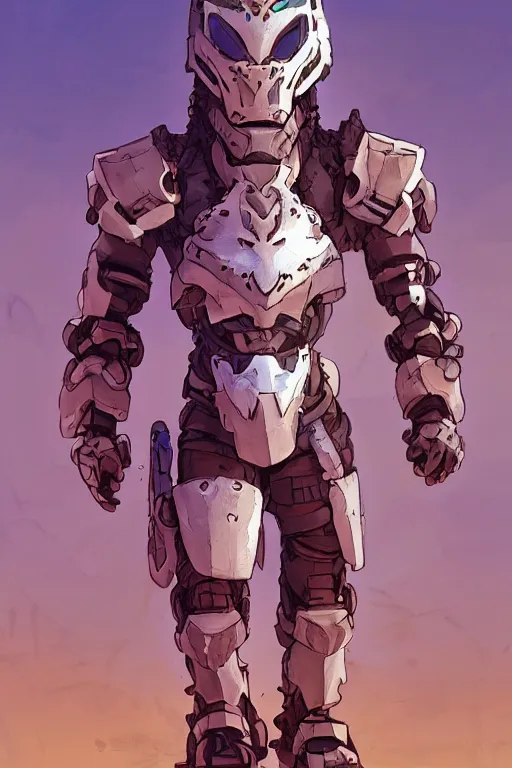 Image similar to combination suit armor aloy horizon forbidden west horizon zero dawn robot ninja mask helmet backpack tribal, art gta 5 comics, official fanart behance hd artstation by jesper ejsing, by rhads, makoto shinkai and lois van baarle, ilya kuvshinov, ossdraws radiating a glowing aura cgi rtx 2 0 2 2