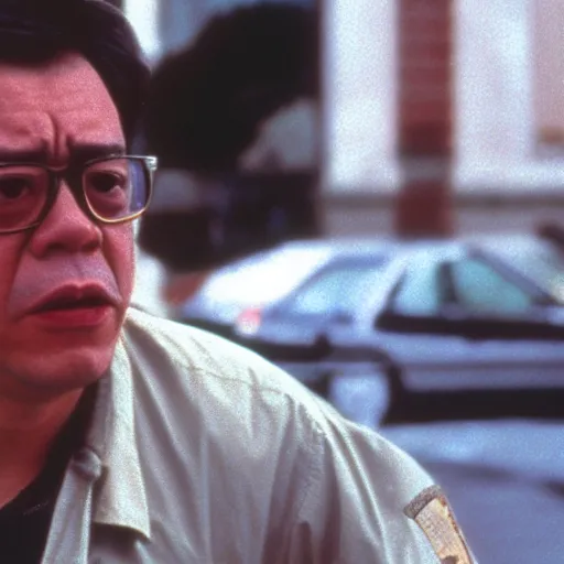 Image similar to a still of gustavo petro in the fugitive (1993)