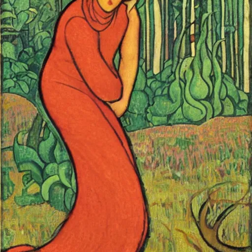 Image similar to Achatina by Maurice Denis