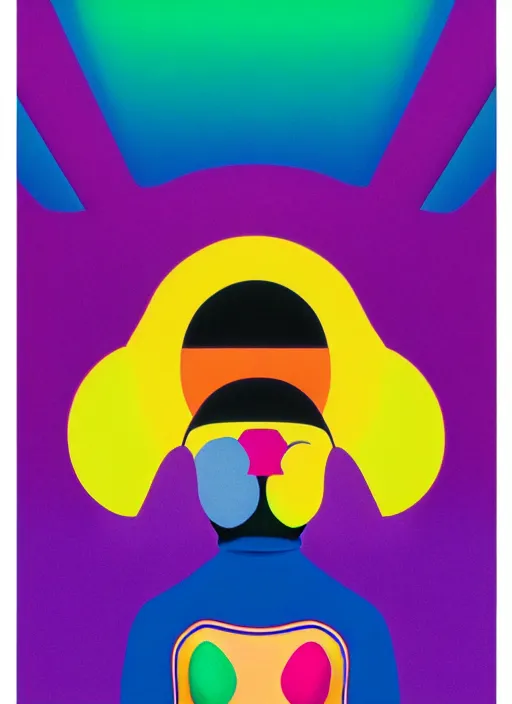 Image similar to person wearing a balaclava by shusei nagaoka, kaws, david rudnick, airbrush on canvas, pastell colours, cell shaded, 8 k