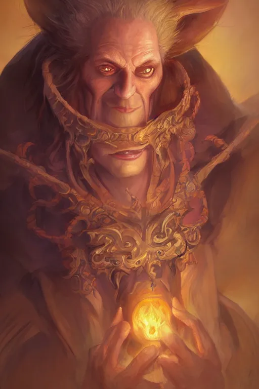 Prompt: a detailed portrait of a spirit invoker, by justin gerard, digital art, realistic painting, dnd, character design, trending on artstation