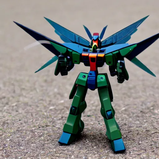 Image similar to mosquito, in the shape of gundam