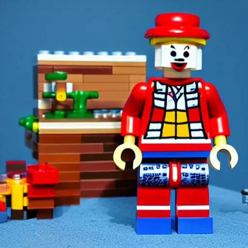 Image similar to clown doctors lego set