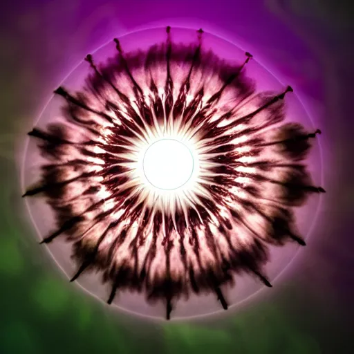 Prompt: photoillustration smart spirituality diatom