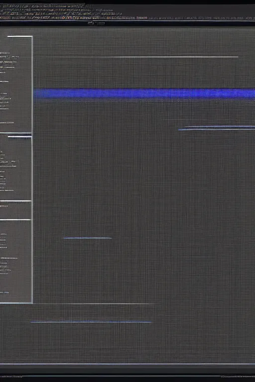 Image similar to GUI for a program that visualizes nightmares, esoteric, futuristic, ethereal, techno