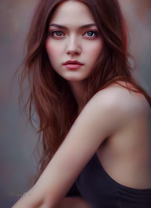 Prompt: photo of a gorgeous young woman in the style of stefan kostic, realistic, professionally, professionally color graded, half body shot, sharp focus, 8 k high definition, insanely detailed, intricate, elegant, art by stanley lau and artgerm