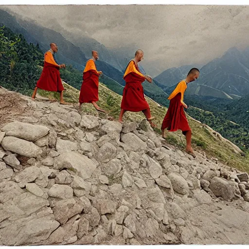 Image similar to oleg vdovenko, swat, monks