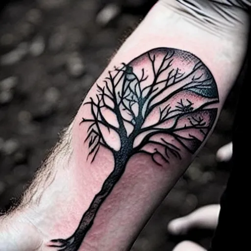 Tattoo uploaded by Xavier  Tree branchlike anatomical heart tattoo by  VioletaArus VioletaArus blackwork anatomicalheart nature tree   Tattoodo