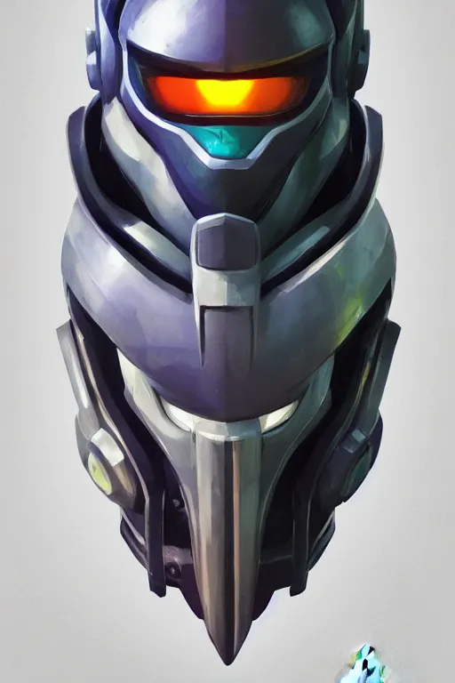 Image similar to epic mask helmet robot ninja portrait stylized as fornite style game design fanart by concept artist gervasio canda, behance hd by jesper ejsing, by rhads, makoto shinkai and lois van baarle, ilya kuvshinov, rossdraws global illumination radiating a glowing aura global illumination ray tracing hdr render in unreal engine 5