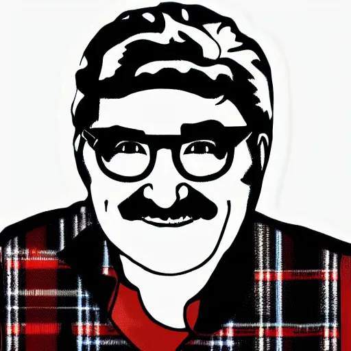 Image similar to schitts creek eugene levy, sticker - art, svg vector, adobe - illustrator