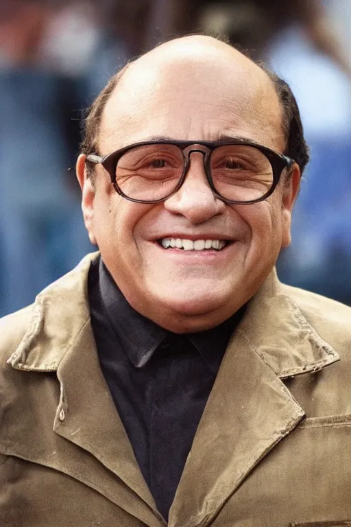 Prompt: Danny DeVito in Matrix ,