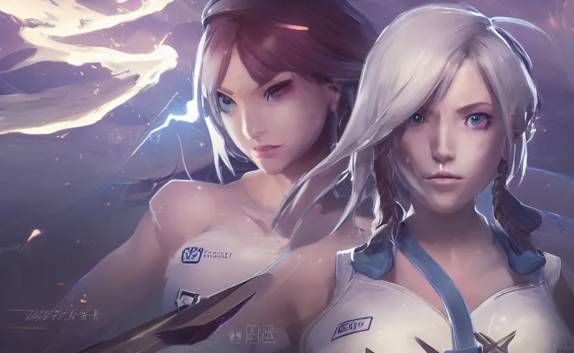 Prompt: character art, octane, concept art, stunning, realistic lightning, realistic ocean, from the azur lane videogame, matte, sharp focus, intricate, 150mm, illustration, trending on artstation, breath of the wild style, realistic human anatomy, simple design, female sailor uniforms, clean line art, more color contrast