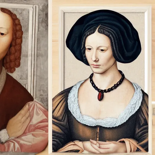 Prompt: create a portrait of a loved one, in the renaissance style.