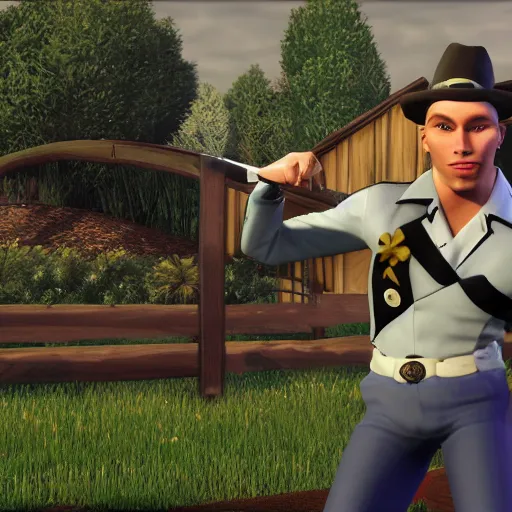 Prompt: Jerma hitting that spoinky joinky.