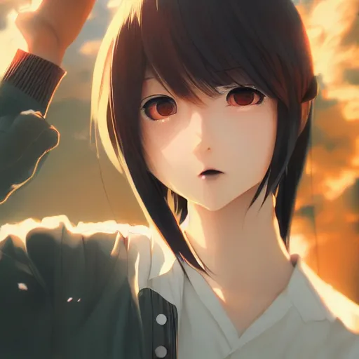 Prompt: photorealistic dramatic liquids anime people render, detailed face, colorful, atmosphere cinematic, by wlop, by ilyu kuvshinov, by makoto shinkai, soft shadows, concept art, super detailed, octane render, vfx, houdini, 8 k, super realistic, ufotable studio art style, global illumination, trending in pixiv, dramatic color