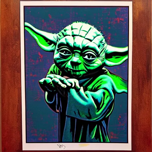 Image similar to Yoda by Jeffrey Smith and Erin Hanson and Chad Knight