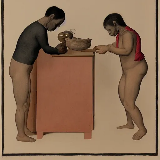 Image similar to an ethnographic object in the style of hugo simberg and giocondo albertolli, object, artifact, utility, 1 8 9 6