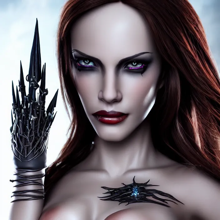 Prompt: photograph of a real-life beautiful witchblade. Extremely detailed. 8k
