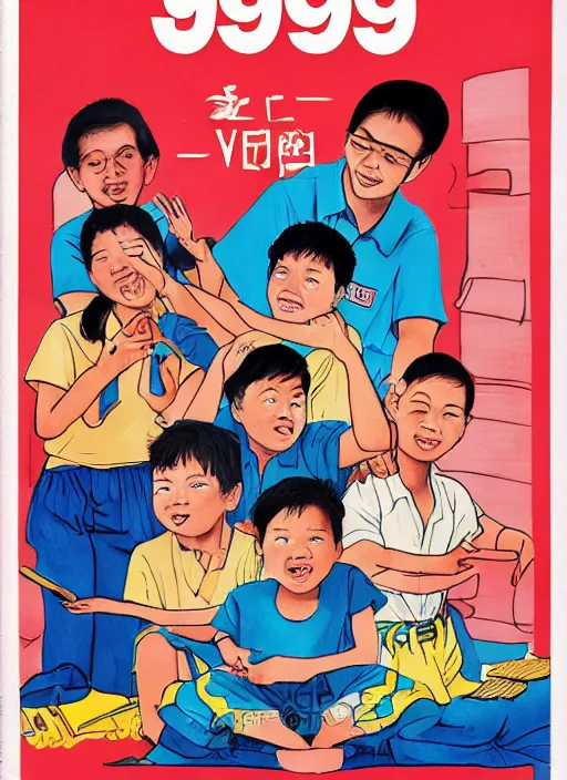 Image similar to 1 9 9 0 s singaporean public education poster