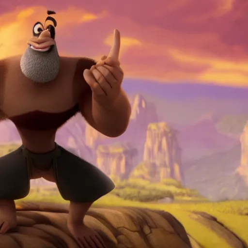 Image similar to new character design animated by dreamworks