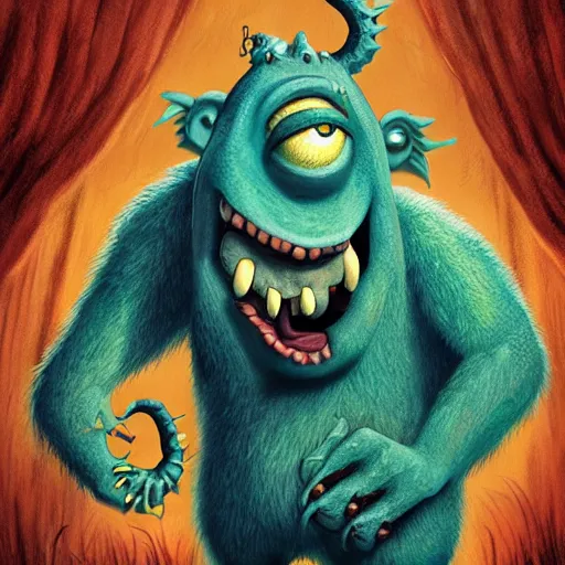 Image similar to chris ryniak monster