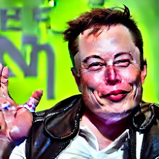 Image similar to winner of face pulling contest championship world winning entry by elon musk, 2 0 1 9