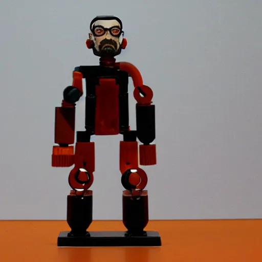 Prompt: mechanical gordon freeman automaton