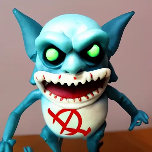 Image similar to alastor the radio demon from habitz hotel, anime figurines, anime, figure, very high quality