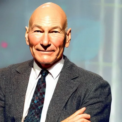 Image similar to patrick stewart