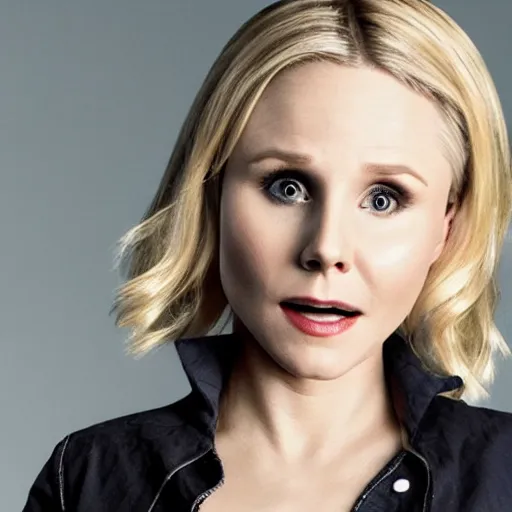 Image similar to kristen bell as olivia moore from the show izombie