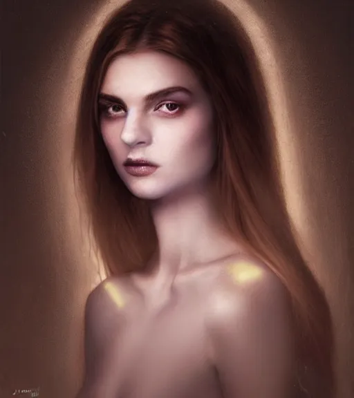 Image similar to lightpainting luminescent portrait, diffuse lightpainting, intricate wiccan facial lightpainting, elegant light, highly detailed, lifelike, photorealistic, artstation, concept art, smooth, sharp focus, art by john collier, artem demura, michael bosanko