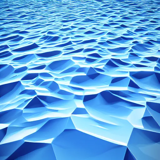 Image similar to water, low poly