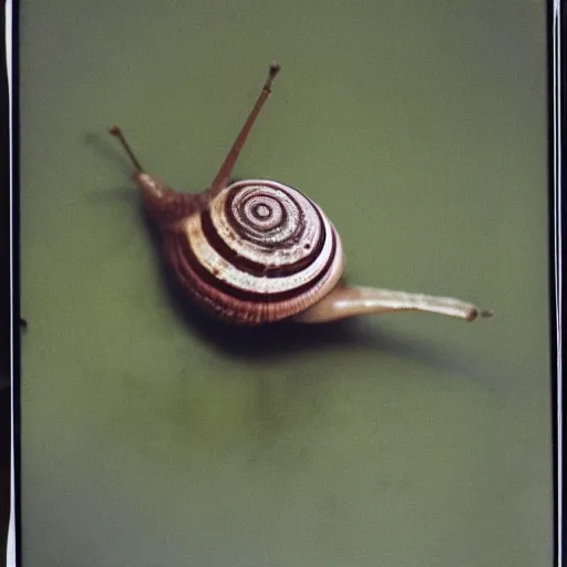 Image similar to snail polaroid