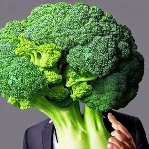 Image similar to man with broccoli shaped afro