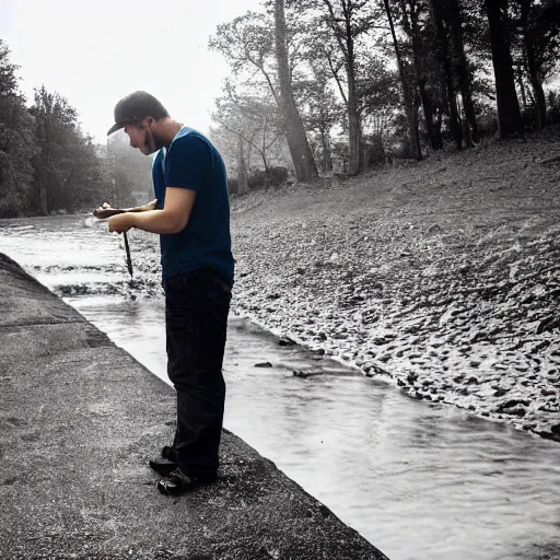 Prompt: Ethan Smith writing his next guide, (EOS 5DS R, ISO100, f/8, 1/125, 84mm, RAW, postprocessed, depixel)